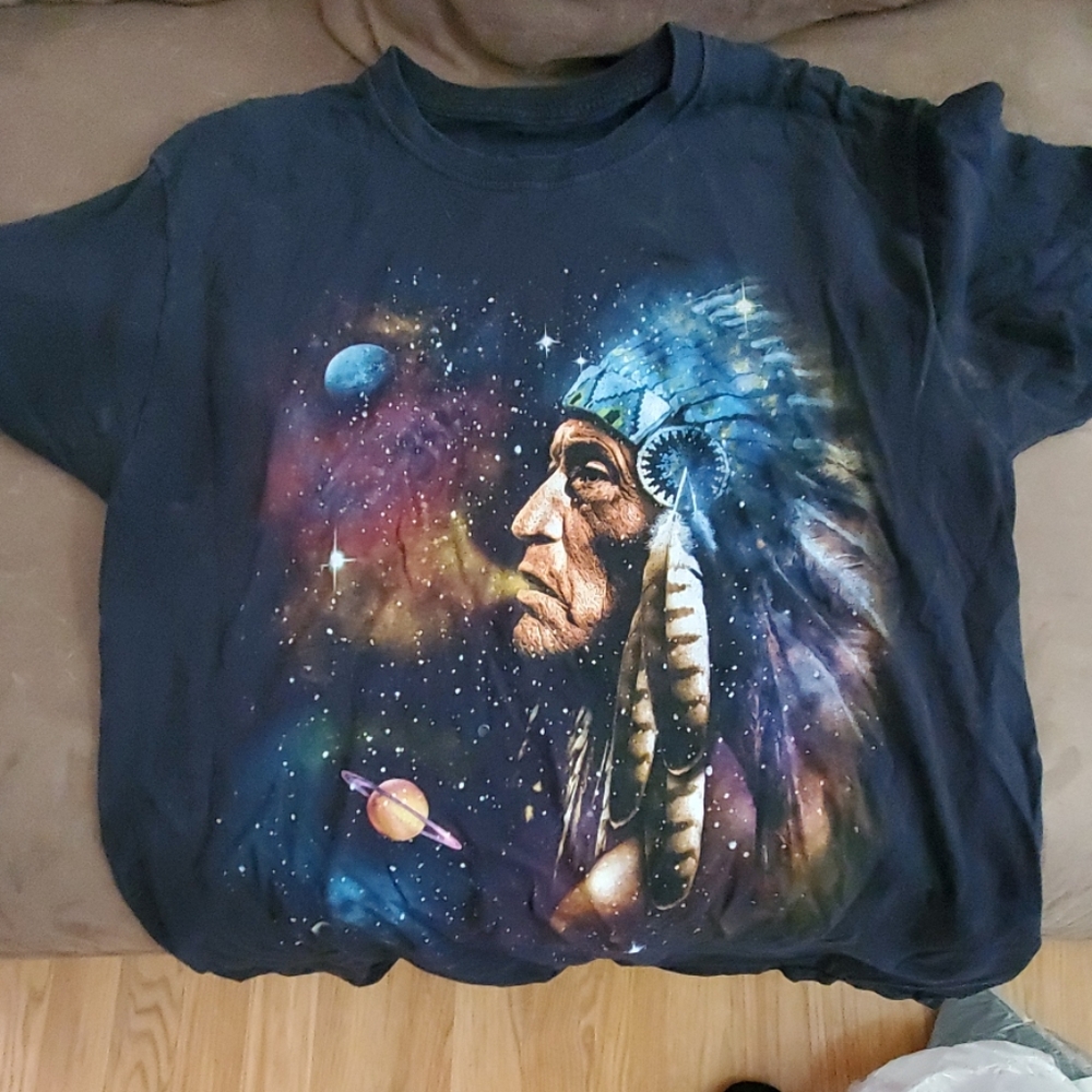 Tshirt with Indian Man